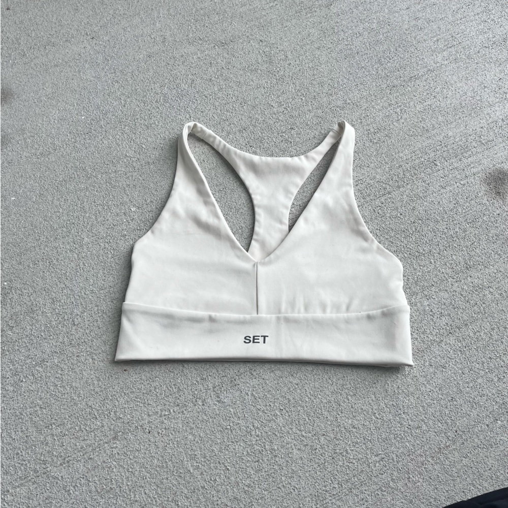 SETactive LUXFORM Racer V Bra - Blanc